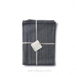 Tablier bleu rayures