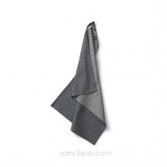 Tablier bleu rayures