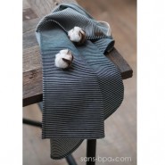 Tablier bleu rayures