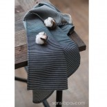 Tablier bleu rayures