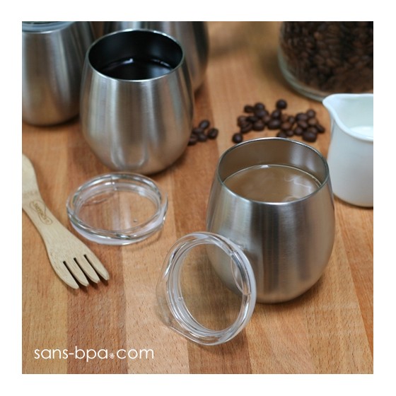 Timbale isolé inox 235ml