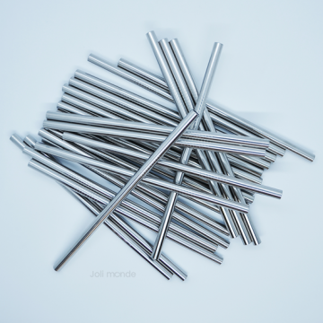 1 paille inox ~ Modèle SMOOTHIES - JOLI MONDE