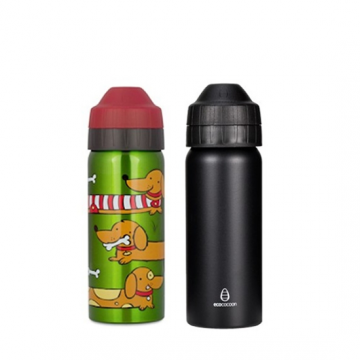 Pack promo 2 gourdes ECOCOCOON 500 ml - LITTLE CHIEN & MESSENGER