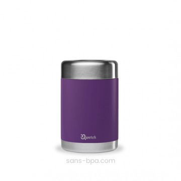 Boite repas isotherme 100% inox - Modèle 500 ml