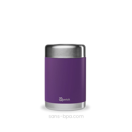 Boite repas isotherme 100% inox - Modèle 500 ml