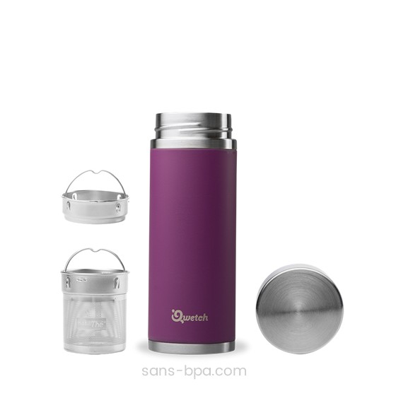 Théière inox isotherme MYRTILLE 300 ml