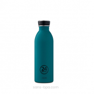 Gourde inox 500 ml URBAN - LAGOON BLUE