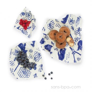 3 Emballages Bee's Wrap S-M-L - Bears 2