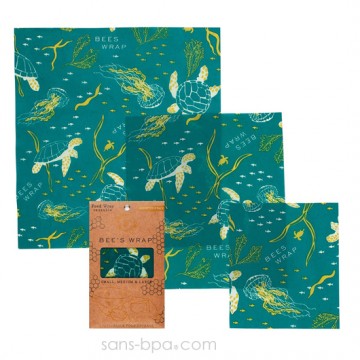 3 Emballages Bee's Wrap S-M-L - Bears