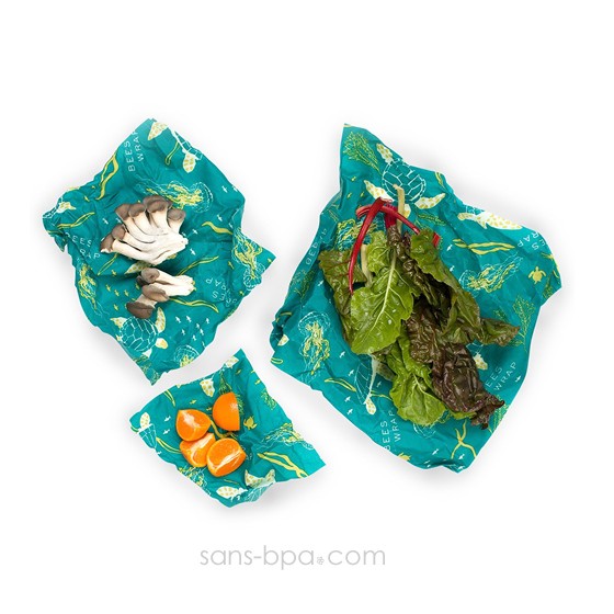 3 Emballages Bee's Wrap S-M-L - Bears