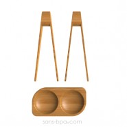 Pince à toast 24 cm Bambou