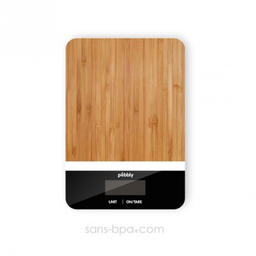 Balance de cuisine en bambou 2