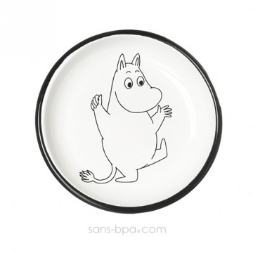 Assiette inox à bords SMALL