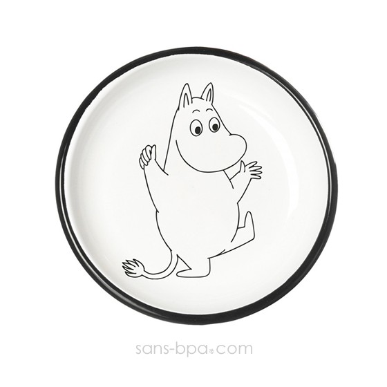 Assiette inox à bords SMALL