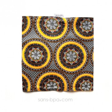 Sac à plats - Modèle Cercles jaunes 2