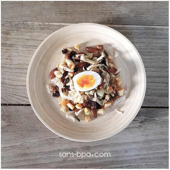 Assiette bambou 25 cm - NATUREL