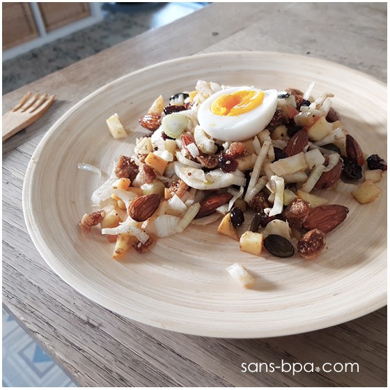 Assiette bambou 25 cm - NATUREL