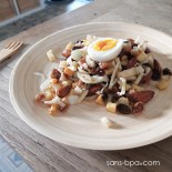 Assiette bambou 25 cm - NATUREL