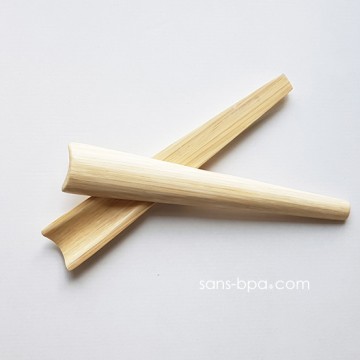 Couverts salade en bambou - TIA . BIBOL