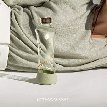 Gourde verre 550 ml PLUME 2