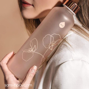 Gourde verre 750 ml - MISMATCH - Ginko 2