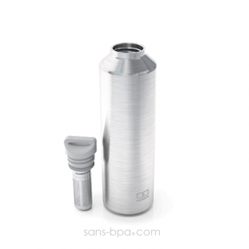 Bouteille isotherme 500 ml - Inox brossé 2