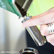 Bouteille isotherme 500 ml - Inox Noir