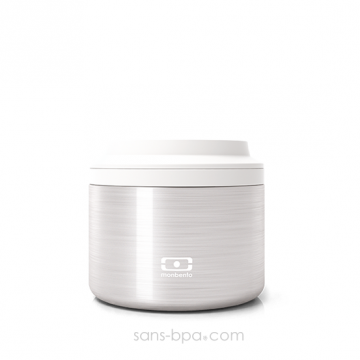 Boite repas inox isotherme 650 ml - Silver