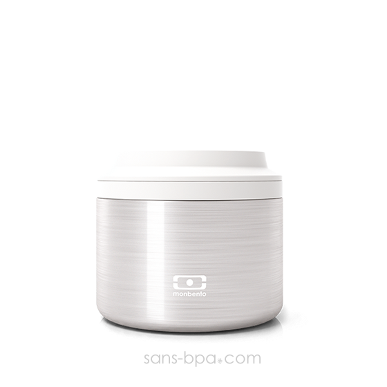 Boite repas inox isotherme 650 ml - Silver