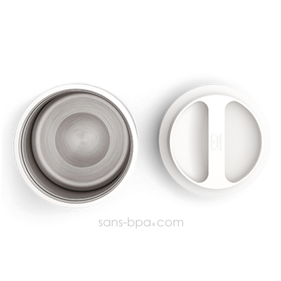 Boite repas inox isotherme 650 ml - Silver