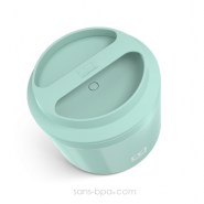 Boite repas inox isotherme 650 ml - Litchi