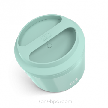 Boite repas inox isotherme 650 ml - Litchi 2