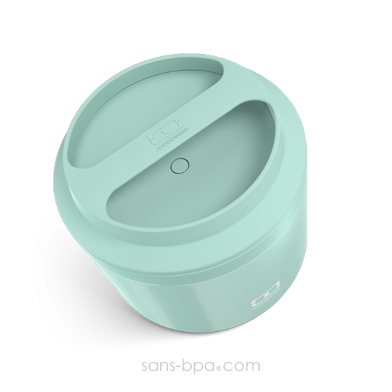 Boite repas inox isotherme 650 ml - Litchi