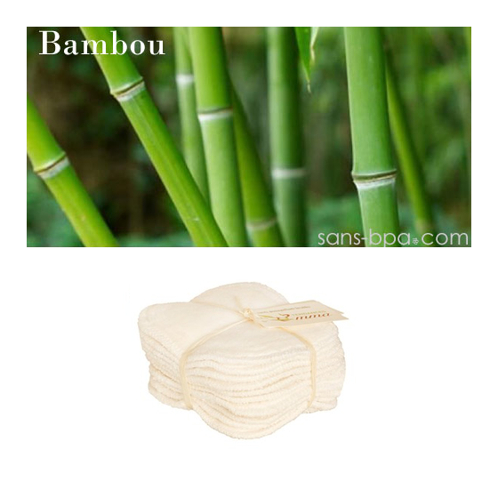 Recharge 10 carrés démaquillants COTON BIO