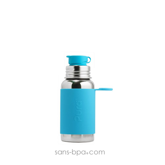 Gourde inox 550ml - Bicolor Bleu