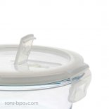 Contenant verre rectangle 400 ml