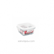 Contenant verre rectangle 400 ml