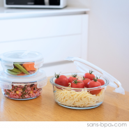 Contenant verre rond 400 ml