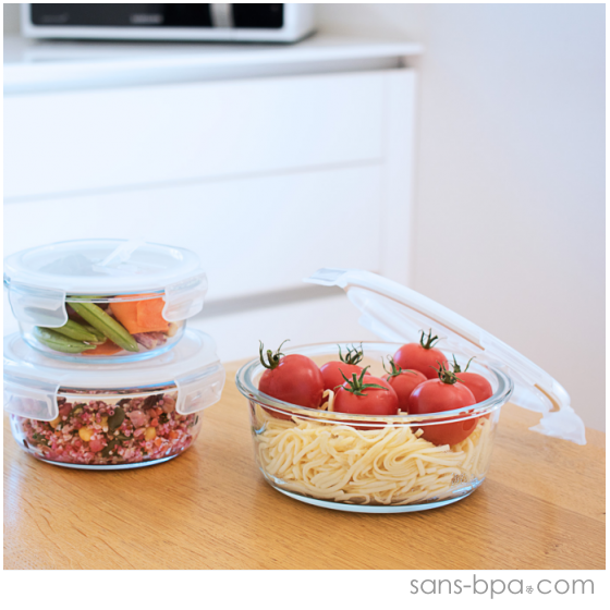 Contenant verre rond 400 ml