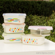 Boite inox 450ml POISSONS