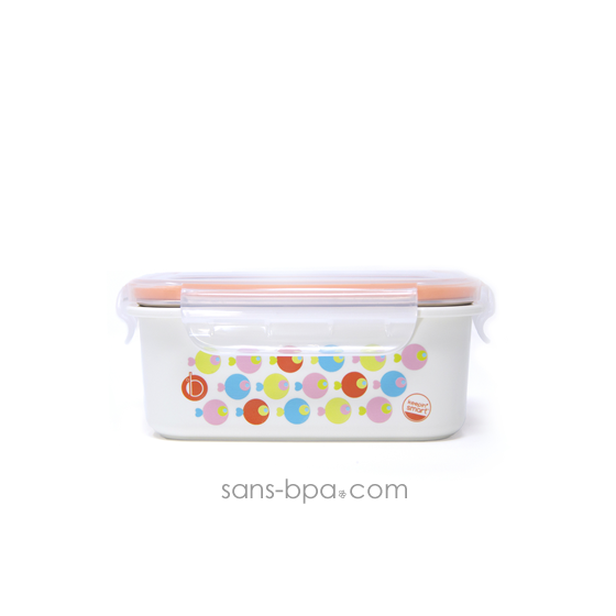 Boite inox 450ml POISSONS