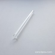 Paille en verre droite - longue - fine . La Transparente