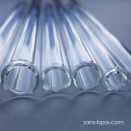 Paille en verre droite - longue - fine . La Transparente