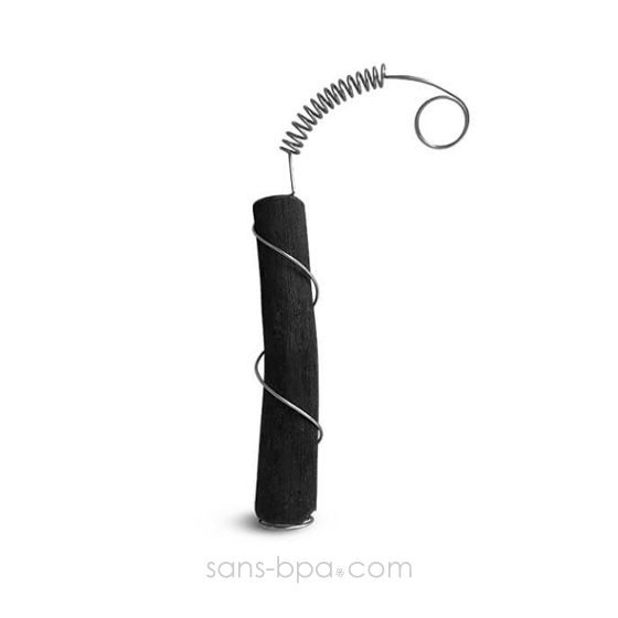 Bouteille filtrante Verre 650ml EAU GOOD VERRE - Black