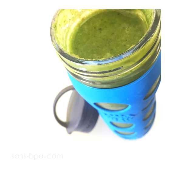 Gourde verre 650 ml CLASSIC - Poppy