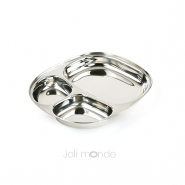 Plateau inox 3 parts - Kids