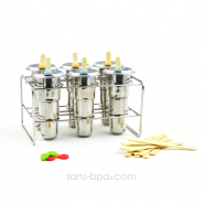 Moules à Glaces INOX POP