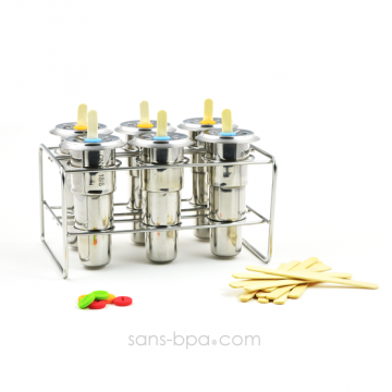 Moules à Glaces INOX POP 2