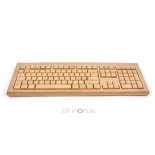 Clavier & souris sans fils en bambou
