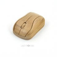 Clavier & souris sans fils en bambou